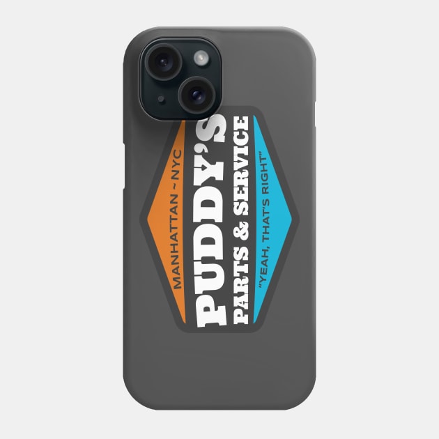 Puddy's Parts and Service Phone Case by LocalZonly