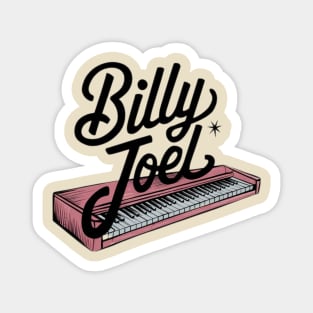 Billy Joel Retro Magnet