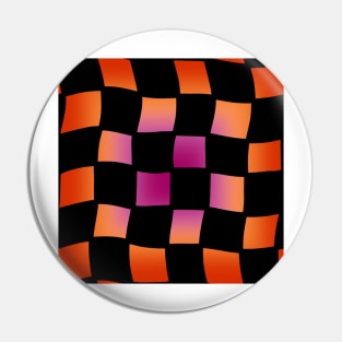 Checker Board - Lesbian Pride Pin