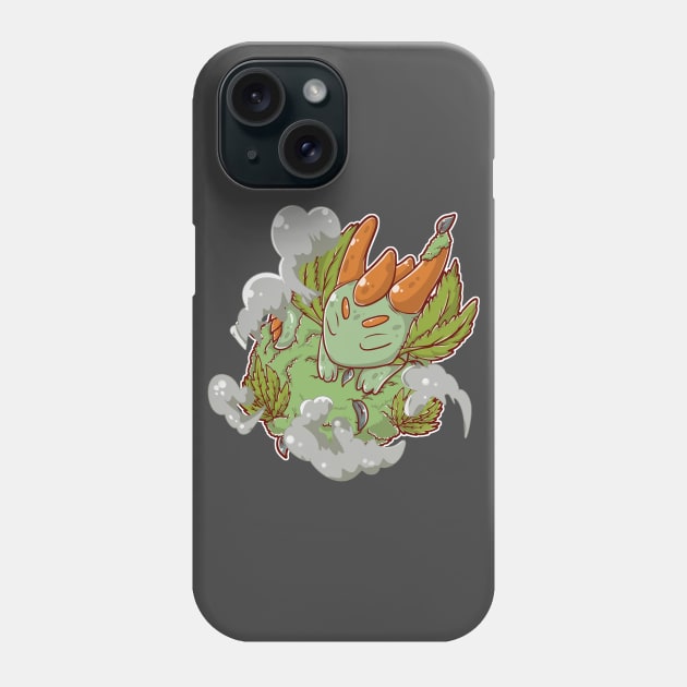 Puff The Magic Weed Dragon Phone Case by MimicGaming