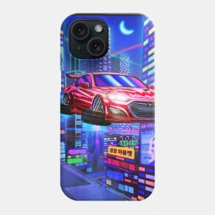 Hyundai Genesis Coupe (2009) Cyberpunk Phone Case