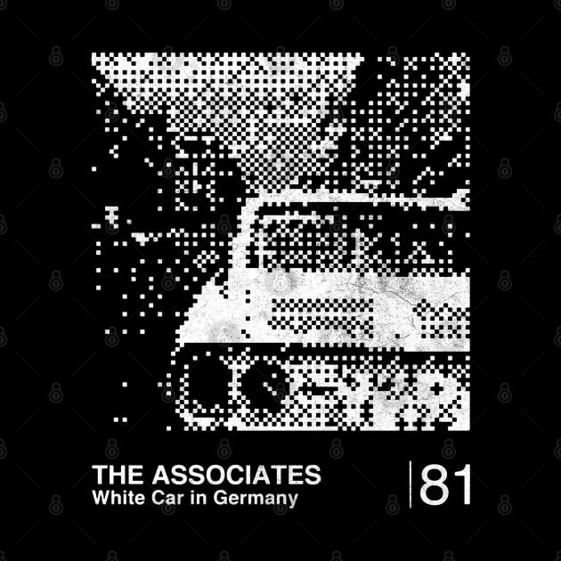 The Associates / Minimalist Graphic Design Fan Artwork by saudade