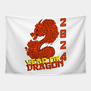 2024, Year of The Dragon. Tapestry