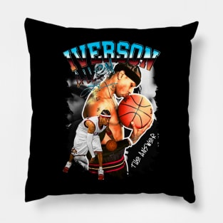 Allen Iverson Graphic Tee Pillow