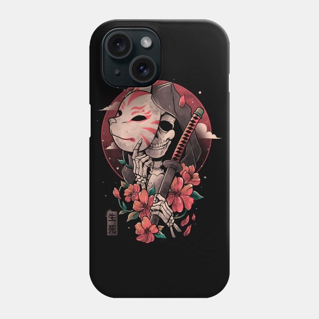 Death Messenger - Skull Anime Flowers Gift Phone Case by eduely