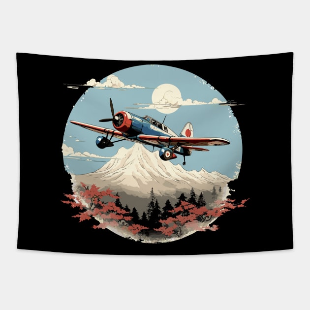 Airplane Tapestry by Yopi