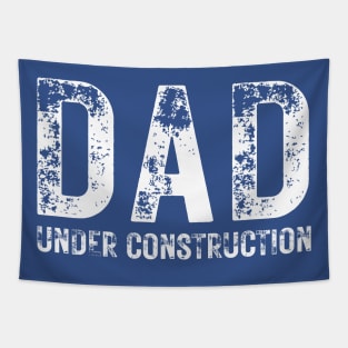 Dad Under Construction Tapestry