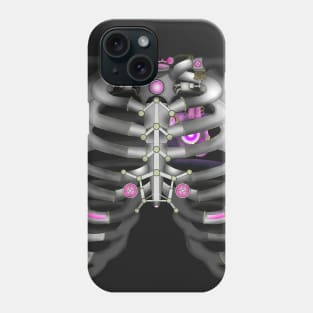 Machine Skeleton (Pink Variant) Phone Case