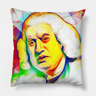 Samuel Johnson Colourful Portrait | Samuel Johnson Artwork 11 Pillow