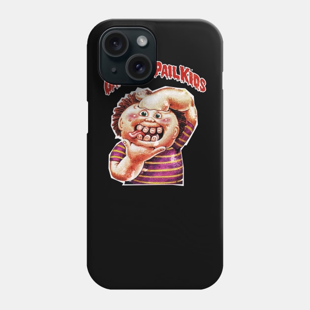 garbage pail kids scary tooth Phone Case by Distiramoth