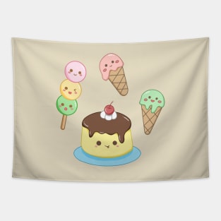 Kawaii Sweets Tapestry