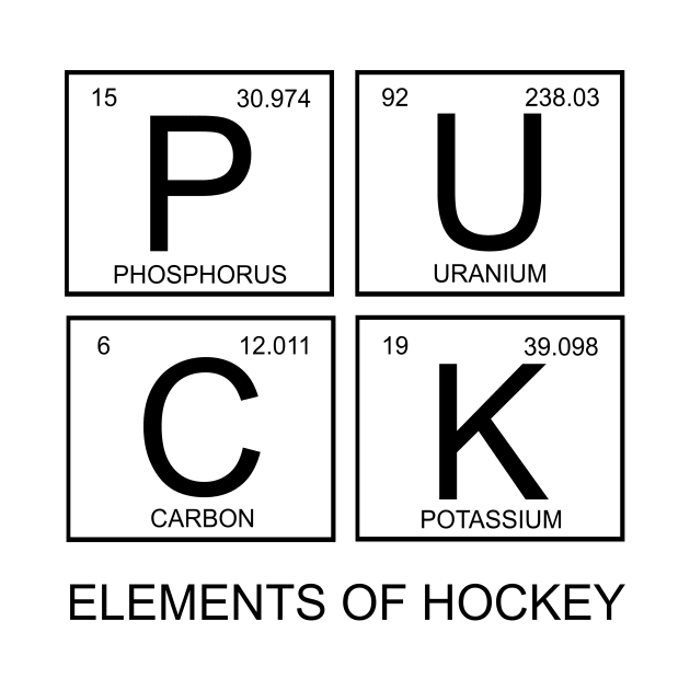 PUCK Elements of Hockey by almosthome