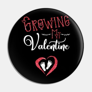 Growing My Valentine For Wife Valentines Day Gift Pin