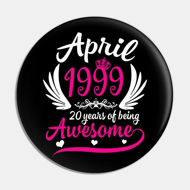 April 1999 20 years of being awesome tee shirt for men women Pin by craiglimu