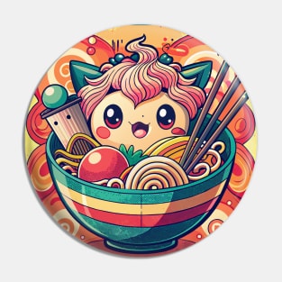 Ramen Lovers Noodles Pin