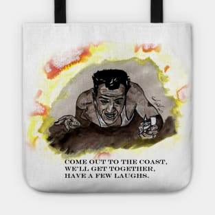 Die Hard with quote Tote