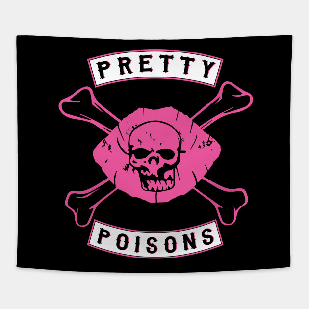 Riverdale Pretty Poisons Pretty Poisons Tapisserie Teepublic Fr