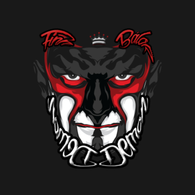 finn bálor demon king wwe t shirt teepublic