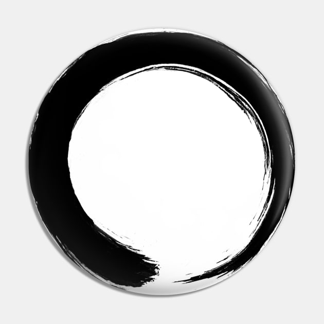 Zen Circle (Enso Circle) Pin by Japan2PlanetEarth