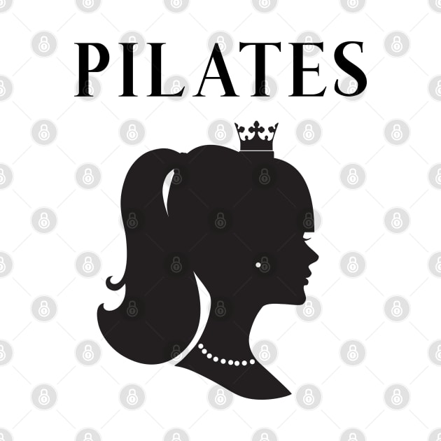 Pilates Queen Silhouette by ClaudiaFlores