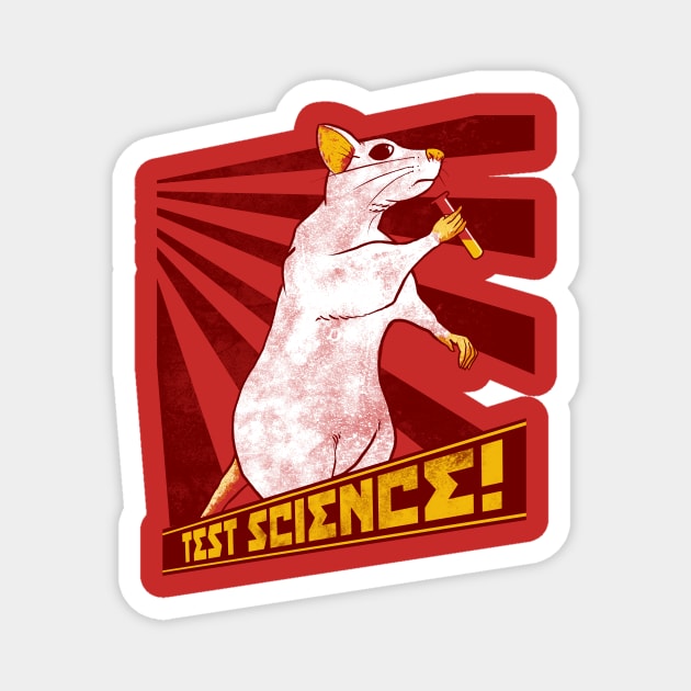 Test Science Magnet by ohmybatman