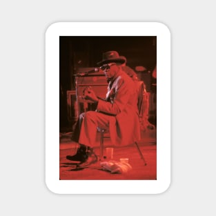 John Lee Hooker Photograph Magnet