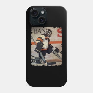 Daniel Berthiaume, 1992 in Boston Bruins (3.16 GAA) Phone Case