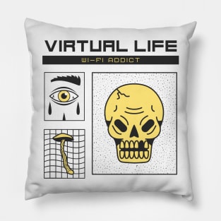 Virtual life Pillow