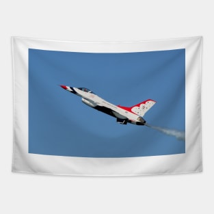 USAF Thunderbird F-16 Fighting Falcon Tapestry