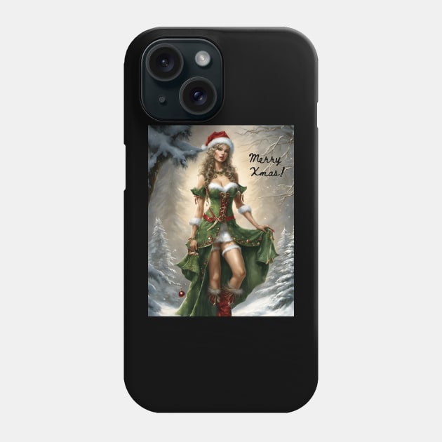 Merry Xmas Phone Case by FineArtworld7