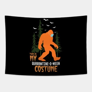 Bigfoot Quarantine O Ween Tapestry