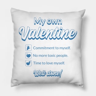 Checklist to Celebrate Self Love - My Own Valentine Pillow