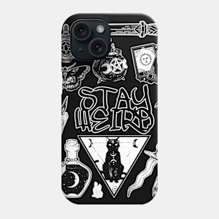 Stay weird Phone Case