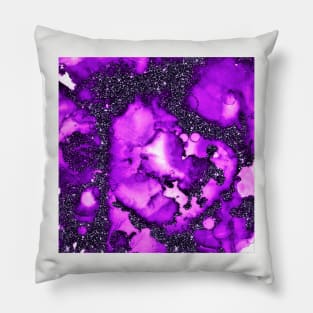 Deep Purple Galaxy Pillow