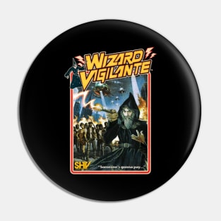 Wizard vigilante Pin