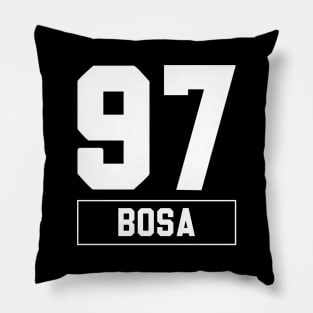 Nick Bosa #97 Pillow