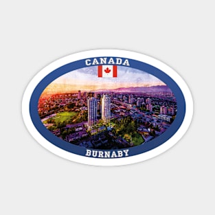 Burnaby Canada Travel Magnet