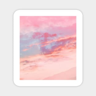 Sunset Clouds Oil Painting Magnet