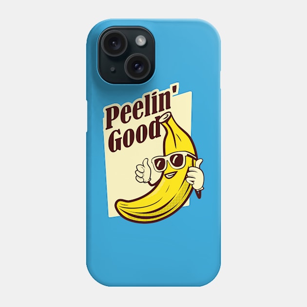 Peelin Good - banana Phone Case by LittleAna