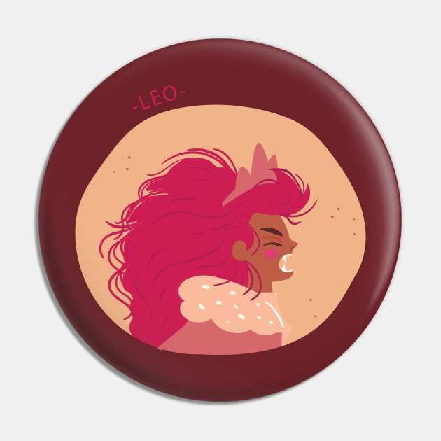 Leo Pin by gnomeapple