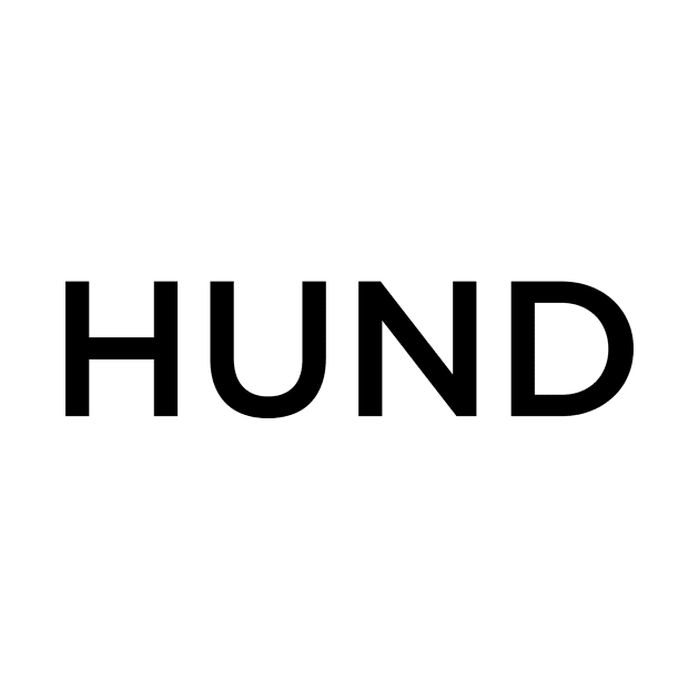 HUND BLOCK TEXT DESIGN by LORD DOBERMAN