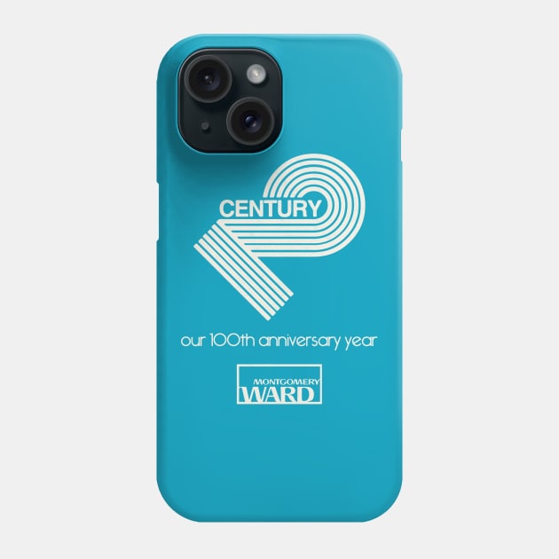 Montgomery Wards 100th Anniversary 1972 Phone Case by Turboglyde