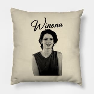 Winona Ryder Pillow