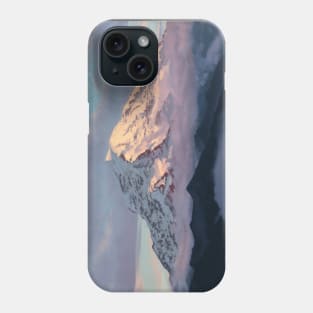 Mountain painting Phone Case