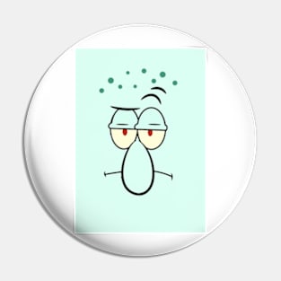 Squidward Pin