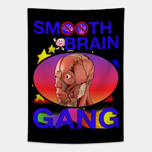 Smooth Brain Gang Tapestry