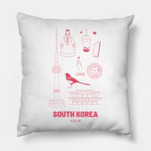 South Korea Pillow