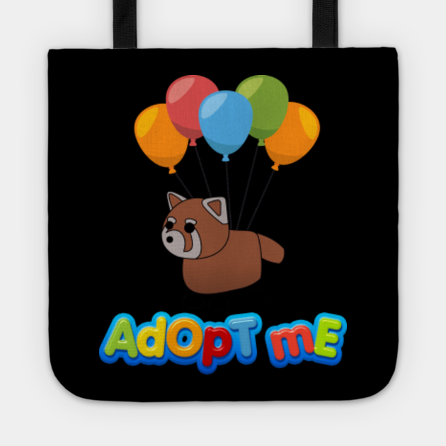 Roblox Adopt Me Red Panda Adopt Me Tote Teepublic Au - roblox red panda