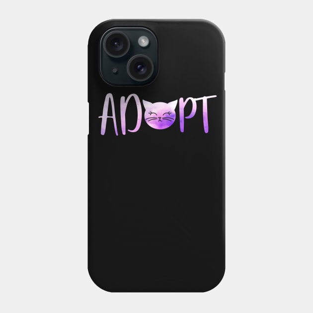 Adopt don't shop - Cats Phone Case by PrettyPittieShop