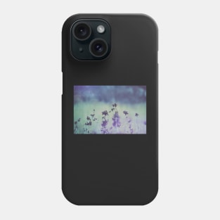 Bramble In Blue And Purple Nature Photograph Phone Case